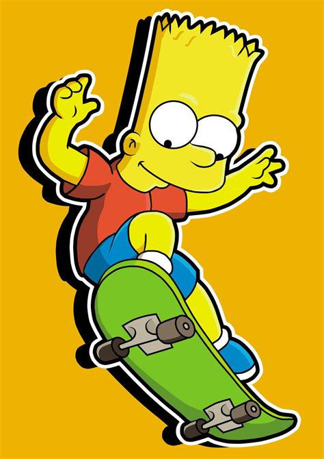 dibujos de bart simpson.